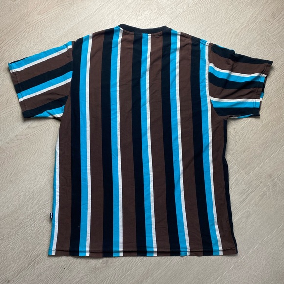 ‘HIGH’ Vertical Striped T-Shirt - Picture 3 of 9